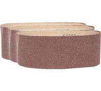 Bandes abrasives 100 x 610 mm G80 pour G38353 / G38385 - lot de 3 Güde G38367