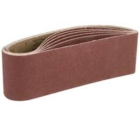 GÜDE Bandes abrasives 76 x 533 mm G60+80+100 - lot de 6 pour G58146 58307