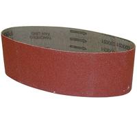 GÜDE Bandes abrasives 76 x 533 mm G80 - lot de 6 pour ponceuse G58146 58305