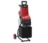 Güde Broyeur de jardin électrique GEH 2500, 2500 W, épaisseur maximale des | Broyeur de couteaux, broyeur puissant de matériel de jardin, volume du sac de collecte de 50 l, châssis avec deux roulettes