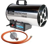 GÜDE Chauffages à gaz GGH 10 INOX Canons de chauffage Sécheurs Brûleurs Chauffages de halls 10 kW