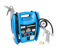 Güde Compresseur Airpower 180/08 (sans huile et nécessitant peu d'entretien, entraînement par courroie, 8 bars, 1100 W, débit effectif 140 l/min, tuyau d'air comprimé de 2,5 m avec raccord rapide