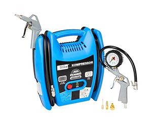 Güde Compresseur Airpower 180/08 (sans huile et nécessitant peu d'entretien, entraînement par courroie, 8 bars, 1100 W, débit effectif 140 l/min, tuyau d'air comprimé de 2,5 m avec raccord rapide