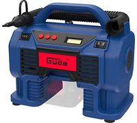 Güde Compresseur sans fil K 18-0 (18 V ou allume-cigare, pression max. : 11 bar, eff. Quantité de livraison 0 bar : 10 l/min, débit d'air : 22 m³/h, projecteur de travail à LED, sans batterie ni