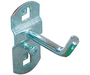 GÜDE Crochet a 45° pour panneau perforé - lot de 2 40743