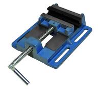 Güde Étau de machine 38320 - Mâchoires de serrage de 125 mm de large - En fonte massive - Convient également pour les matériaux ronds