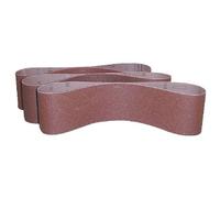 Güde Lot de 3 bandes abrasives 915 x 100 mm, Grain 60, 80, 100