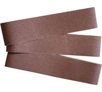 GÜDE Lot de 3 bandes abrasives K 80 pour ponceuse a bande 41285