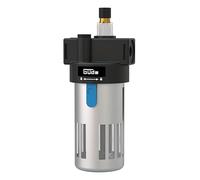 Güde Lubrifiant à air comprimé 1/4" (filetage de raccordement IG 1/4", pression de travail maximale 10 bar, à monter sur des compresseurs/conduites d'air comprimé, quantité d'huile réglable)
