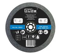 GÜDE Meule abrasive pour touret G55236 - 175 x 25 mm - grain 60 5553