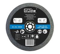 GÜDE Meule abrasive pour touret G55272 et G55237 - 200 x 25 mm - grain 36 55532