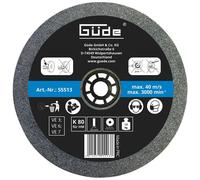 GÜDE Meule abrasive pour touret G55272 et G55237 - 200 x 25 mm - grain 80 55513