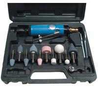 GÜDE Meuleuse a main pneumatique Set, 15 pieces - 40032