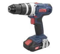 Güde - Perceuse-visseuse à percussion sans fil 18 V BSB 18-201-30K, 1 batterie Li-Ion 2,0 Ah, chargeur 58504