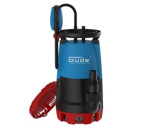 Güde Pompe immergée combinée GS 751 3 en 1 (750 W, 15900 l/h, TÜV/GS, hauteur de refoulement/profondeur d'immersion max. 8,5 m/7 m, roue en noryl, câble de raccordement de 10 m, tailles de grains