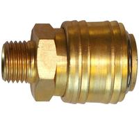 GÜDE Raccord rapide pour compresseur 1/4" - mâle 41014