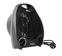 Güde Radiateur soufflant GH 2000 B (220-240 V, puissance de chauffage 2000 W, 2 niveaux de chauffage : 1000/2000 W, puissance de soufflage 75 m³/h, thermostat en continu, protection contre la