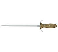 Güde Solingen - Acier à aiguiser forgé, 32 cm, Bois de chêne de Baril, Alpha-BIRN - mitre Double, fabriqué à la Main en Allemagne