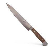 GÜDE Solingen - Couteau à filet forgé, 18 cm, bois de noyer, ALPHA-NOYER - double mitre, fabriqué à la main en Allemagne