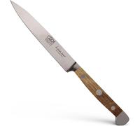 Güde Solingen - Couteau à Lard forgé, 13 cm, Bois de chêne de Baril, Alpha-CHÊNE DE Baril - Couteaux d'office, Double mitre, fabriqué à la Main en Allemagne