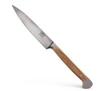 Güde Solingen - Couteau à Larder forgé, 10 cm, Bois d'olivier, Alpha-Olive - Couteaux d'office, Double mitre, fabriqué à la Main en Allemagne