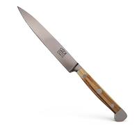 Güde Solingen - Couteau à larder forgé, 13 cm, bois d'olivier, ALPHA-OLIVE - Couteaux d'office, double mitre, fabriqué à la main en Allemagne