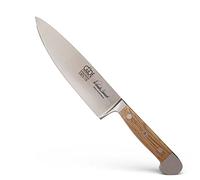 Güde Solingen - Petit Couteau de Chef forgé, 16 cm, Bois de chêne de Baril, Alpha-CHÊNE DE Baril - Double mitre, fabriqué à la Main en Allemagne