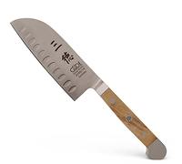 Güde Solingen - Santoku avec lame forgée, 14 cm, bois d'olivier, ALPHA-OLIVE - double mitre, fabriqué à la main en Allemagne