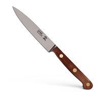 Güde Solingen Tradition - Couteau à larder forgé, 10 cm, bois de prunier, K.GÜDE, Couteaux d'office, fabriqué à la main en Allemagne, Marron