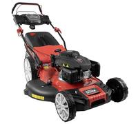Güde Tondeuse à Gazon BIG Wheeler 554.3 R (Moteur 4 Temps 3,7/5,03 (KW/PS), certifiée GS, Largeur de Coupe 55 cm, Sac de ramassage 65 l, réglage de la Hauteur de Coupe 6 Positions, entraînement de