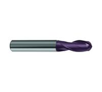 Gühring Gühring Fraise à rayon DIN6527 VHM FIRE Z2 Tige HA 5 mm Quantité:1