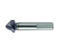 Gühring GÜHRING Fraise cône SpyroTec HSCO spiralée Forme C 90° Tige 3 faces 20,5mm TiAlN Quantité:1