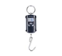 Gugxiom Balance à Grue Industrielle de 200 Kg, Balance à Crochet électronique Robuste à Suspendre avec Rétroéclairage LED Violet, Pesée Portable pour l'épicerie, les Bagages, la Pêche et la (Argent