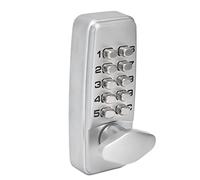 Gugxiom Ensemble de Serrures Mécaniques à Mot de Passe, Serrure de Porte Codée sans n Alliage de Zinc, étanche, Ignifuge, Serrure de Porte à Combinaison Durable pour la Maison, le Bureau,