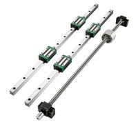 Guidage linéaire | Rail linéaire Rail de guidage RM1605 - 1000mm Kit vis à billes 2pcs HGR20 - 1000mm
