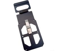 Guide à angle droit en aluminium, pour scie à chenille, plaque carrée de | Guide de scie circulaire à angle droit pour travail du bois (noir)