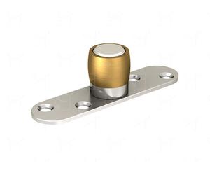 Guide bas olive laiton sur platine à visser - Ø 24 mm - MANTION SAS - 1099