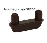 Guide bas pour rail STB35 - 20 kits HETTICH