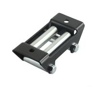 Guide-câble à rouleau tout-terrain 907,2 kg finition acier époxy | Équipement de récupération tout-terrain, acier à haute résistance, revêtement résistant aux éclats, construction