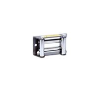 Guide cable treuil a rouleau