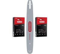Guide-chaîne Oregon Kombo + 2x chaîne de tronçonneuse 50 cm 3/8" 1,5 mm 72 TG ( 556430 )