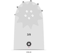 Guide-chaîne Oregon VersaCut 3/8" 38 cm 1,6 mm