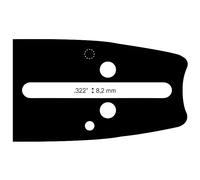Guide Chaine Tronçonneuse Husqvarna 45cm .325 .058 (1,5mm).