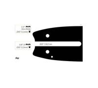 Guide Chaine Tronçonneuse Oleo Mac/ Olympic 30cm3/8" Lp .050 (1,3mm).