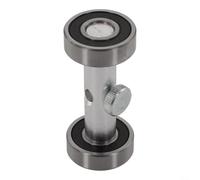 Guide d'affûtage de tournevis pour réparation d'outils de précision - Gabarit d'affûtage en acier pour embouts d'horloger - Support réglable de 2,5 à 5 mm de diamètre de la poignée Argent