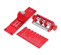 Guide D'Affûtage Pour Ciseaux - Outils à bois en d'aluminium - Système guide affûtage Kit d'aiguisage pour ciseaux - pour atelier et garage meulage sculpture rabotage menuisiers charpentiers adultes