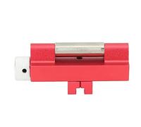 Guide d'Aiguisage Outil Professionnel, Alliage d'Aluminium avec Rouleau Large - Angle Fixe Précis, Stabilité Élevée, Idéal pour Ciseaux et Rabots