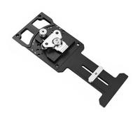 Guide d'angle de scie à chenille, aluminium CNC de -60° à +60° pour Festool | Échelle gravée au laser, levier de verrouillage à action rapide, anti-flexion de haute précision, équerre parfaite pour la