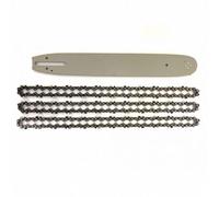 Guide de 30cm + 3 Chaîne de tronçonneuse - 45 Entraineurs - Pas 3/8LP - Jauge 0.50 (1.3mm)