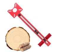 Guide de bord de défonceuse - Gadget compact multifonction réglable, guide des bords à base fixe - Pour la coupe, le fraisage de , le perçage, le fraisage des bords, le fraisage circulaire et